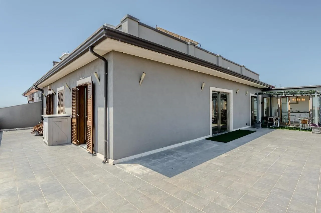 Etna View Superior Flat With Terrace And Jacuzzi Apartment Catania